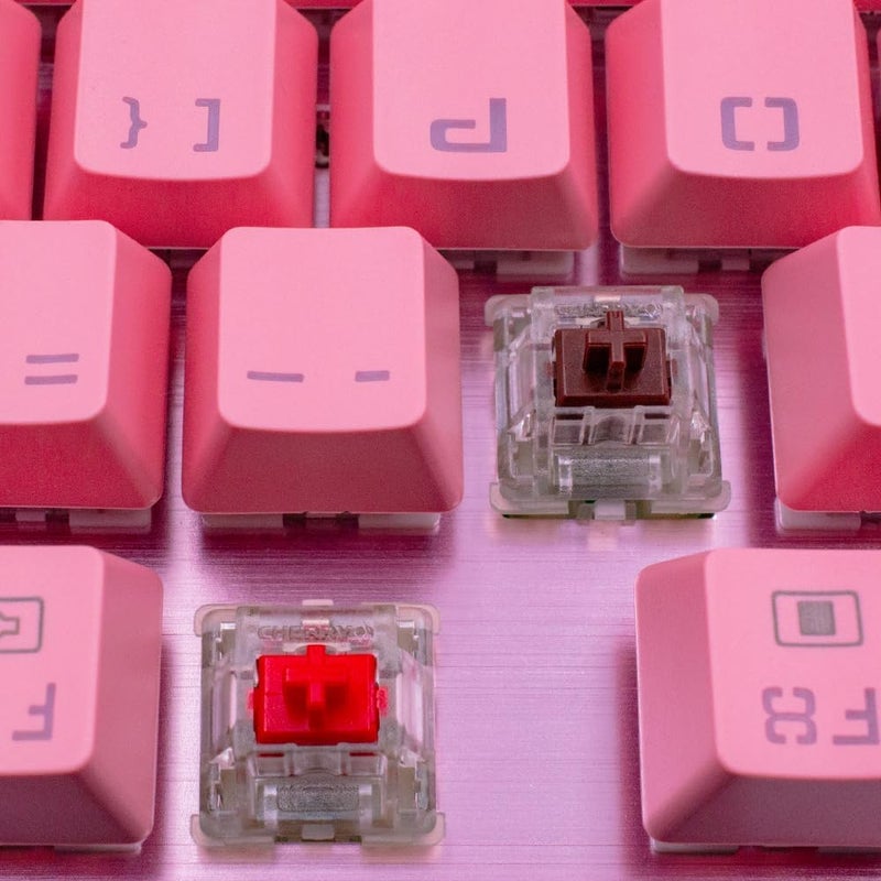 GranVela Cherry MX RGB Brown Key Switches (20 Pack)- MX1A-L1NA | Plate Mounted | Tactile Switches for Mechanical Keyboard, Packed with Switch Puller. - Image 2